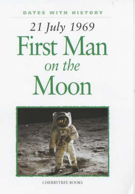 Book cover for First Man on the Moon