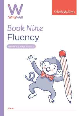 Book cover for WriteWell 9: Fluency, Year 4, Ages 8-9