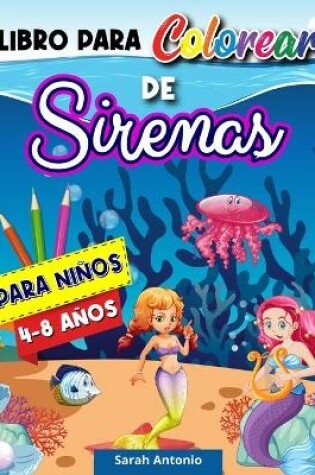 Cover of Libro para Colorear de Sirenas