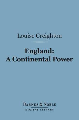 Cover of England: A Continental Power (Barnes & Noble Digital Library)