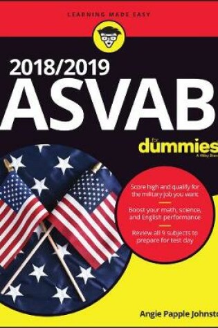 Cover of 2018 / 2019 ASVAB For Dummies