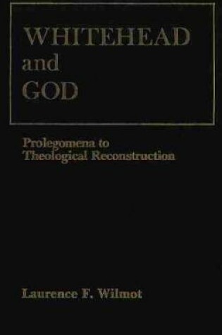 Cover of Whitehead and God