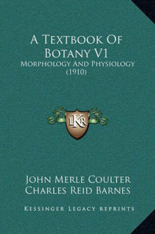 Cover of A Textbook of Botany V1