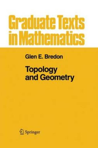 Cover of Topology and Geometry
