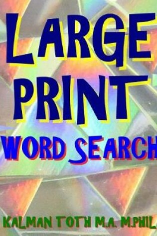 Cover of Large Print Word Search