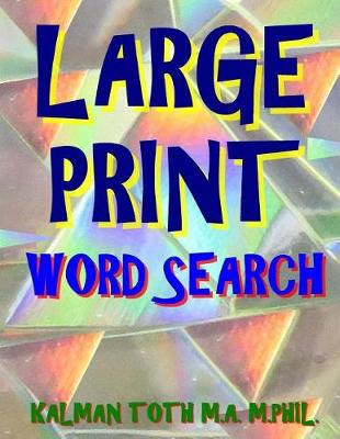 Book cover for Large Print Word Search