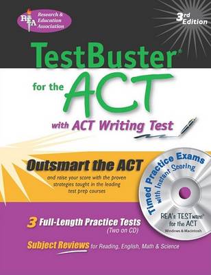 Book cover for ACT Testbuster W/ CD-ROM -- Rea's Testbuster for the ACT W/ Testware