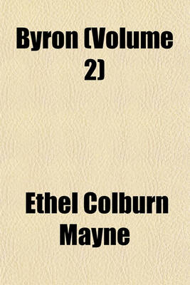 Book cover for Byron (Volume 2)