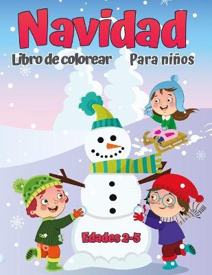 Book cover for Libro para colorear de Navidad para ni�os de 2 a 5 a�os.