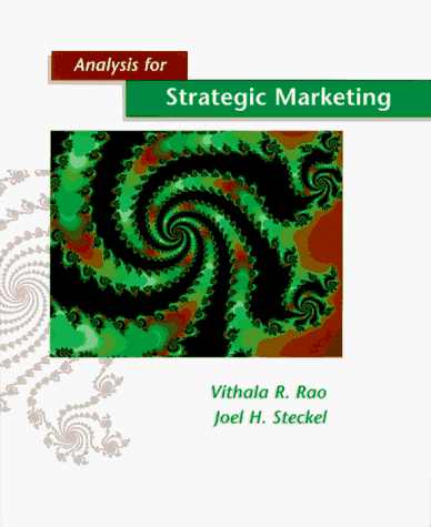 Book cover for Analysis for Strategic Marketing