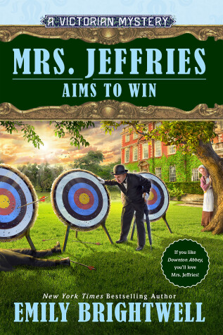 Book cover for Mrs. Jeffries Aims to Win