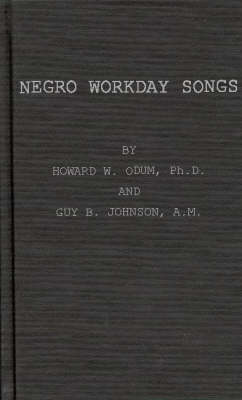 Book cover for Negro Workaday Songs