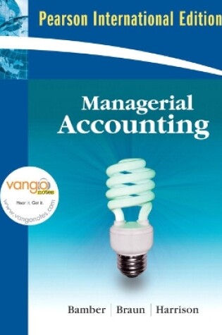 Cover of Managerial Accounting