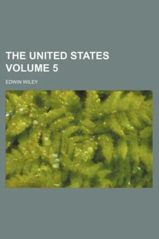 Cover of The United States Volume 5