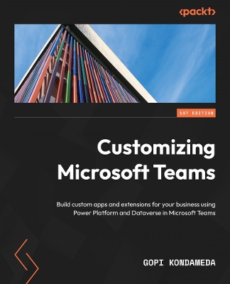 Book cover for Customizing Microsoft Teams