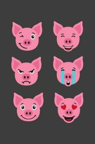 Cover of Pig Emoji notebook