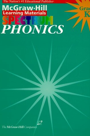 Cover of Phonics Grade Kindergarten