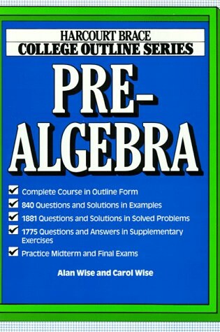 Cover of Pre-Algebra