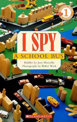 Book cover for I Spy a School Bus