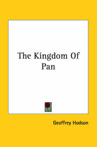 Cover of The Kingdom of Pan