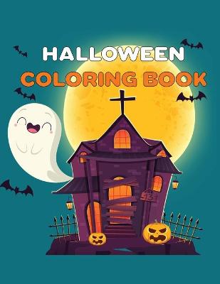 Book cover for Halloween Coloring Book