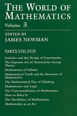 Cover of The World of Mathematics, Vol. 3