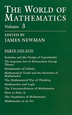 Book cover for The World of Mathematics, Vol. 3