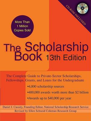 Book cover for The Scholarship Book, 13th Edition