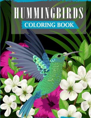 Book cover for Hummingbirds Coloring Book