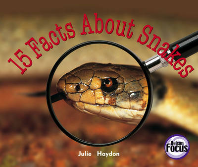 Book cover for 15 Facts About Snakes