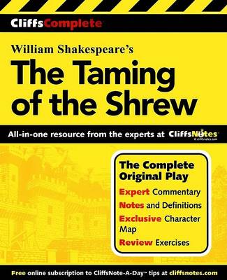 Book cover for CliffsComplete the Taming of the Shrew-Apdf