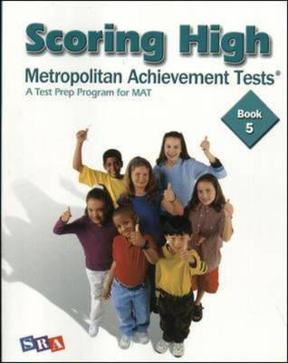 Cover of Scoring High on the MAT 8, Student Edition, Grade 5