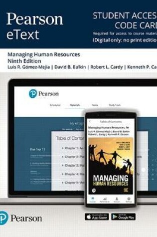 Cover of Managing Human Resources