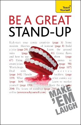 Cover of Be a Great Stand-up