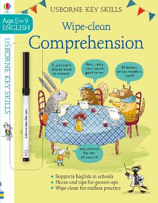 Cover of Wipe-Clean Comprehension 8-9