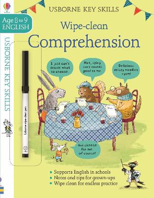 Cover of Wipe-Clean Comprehension 8-9