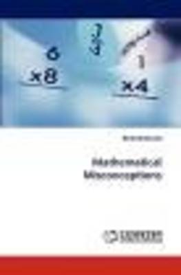 Book cover for Mathematical Misconceptions