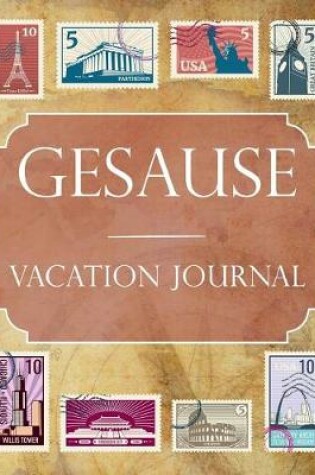 Cover of Gesause Vacation Journal