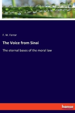 Cover of The Voice from Sinai