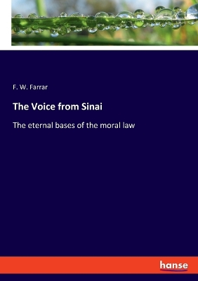 Book cover for The Voice from Sinai