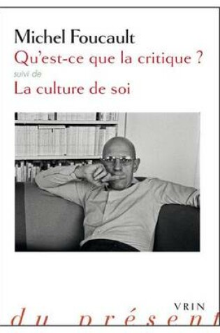 Cover of Qu'est-Ce Que La Critique?