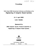 Book cover for Engineering of Computer-Based Systems (ECBS 2002)