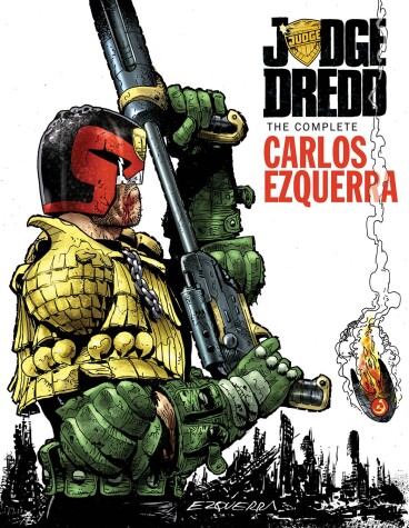 Book cover for Judge Dredd: The Complete Carlos Ezquerra Volume 2
