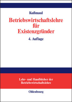 Book cover for Betriebswirtschaftlehre Fur Existenzgrunder