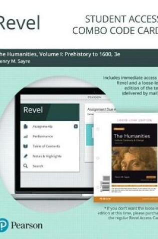 Cover of Revel for the Humanities