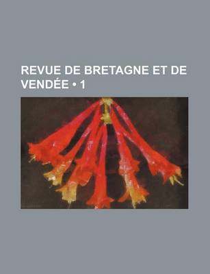 Book cover for Revue de Bretagne Et de Vendee (1)