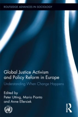 Cover of Global Justice Activism and Policy Reform in Europe