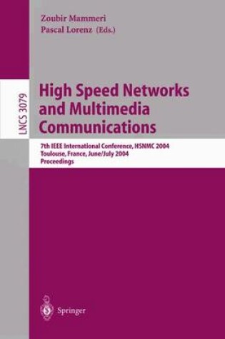 Cover of High Speed Networks and Multimedia Communications