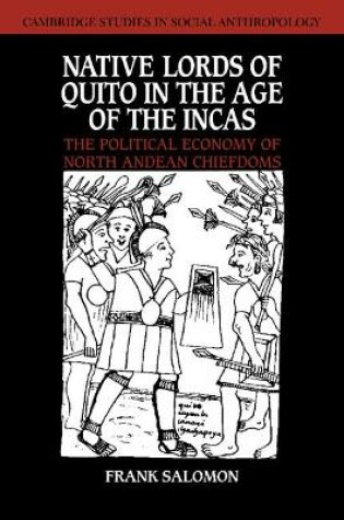 Cover of Native Lords of Quito in the Age of the Incas
