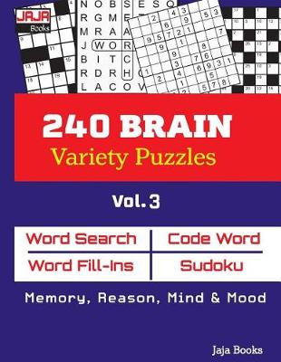 Cover of 240 BRAIN Variety Puzzles